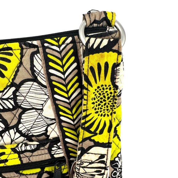 Vera Bradley Quilted Citron Hipster Crossbody Bag - Picture 7 of 14